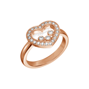 Chopard Jewelry: Happy Diamonds Icons Heart Ring 82A611-5200