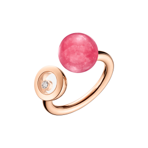Chopard Jewelry: Happy Diamonds Planet Pink Ring 82A619-5700