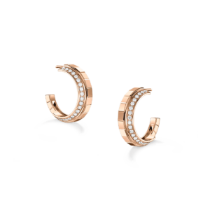 Gold Earrings: Ice Cube Pure Hoops 837008-5001