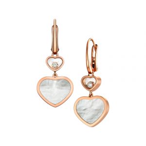 Chopard Jewelry: Happy Hearts Mop Earrings 837482-5310
