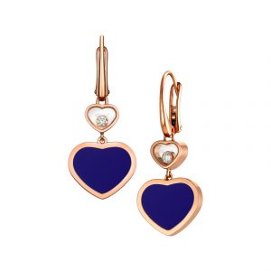 HAPPY HEARTS: Happy Hearts Blue Stone Earrings 837482-5510