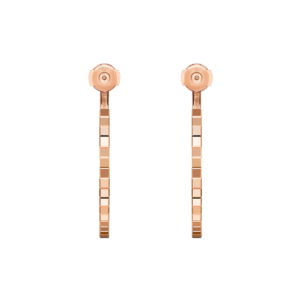 Gold Earrings: Ice Cube Pure Large Hoops 837702-5007