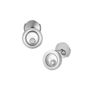 Chopard Jewelry: Happy Diamonds Icons Round Earrings 83A017-1001