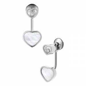 עגילי יהלומים: Happy Hearts Mop Earrings 83A082-1301