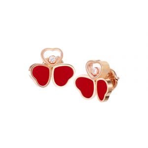 מתנות ללידה: Happy Hearts Wings Earrings 83A083-5801