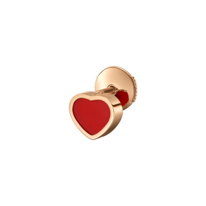 עגילים צמודים: My Happy Hearts Carnelian Earring 83A086-5802