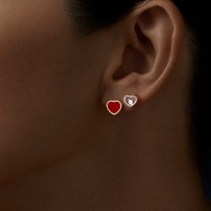 Chopard Jewelry: My Happy Hearts Carnelian Earring 83A086-5802