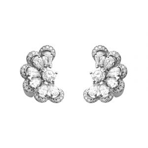 עגילי יהלומים: Precious Lace Nuage Earrings 848351-1001