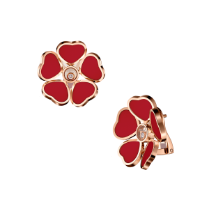 Chopard Jewelry: Happy Hearts Flowers Earrings 84A085-5811