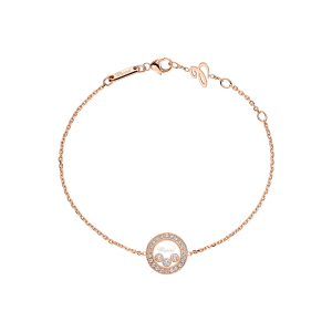 Gold Bracelets: Happy Diamonds Icons Round Bracelet 85A018-5201