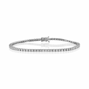 Gold Bracelets: Diamond Tennis Bracelet - 0.035 BR0001.1.23.01