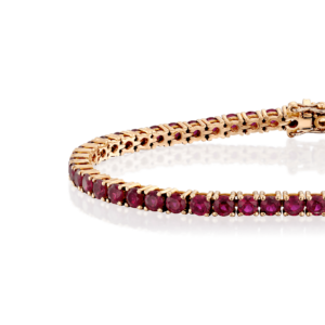 Women's Bracelets: Ruby Tennis Bracelet - 0.14 BR0003.5.33.26