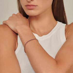 Gemstone Bracelets: Ruby Tennis Bracelet BR0036.5.35.26