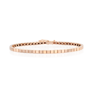 Men's Bracelets: Gold Cubes Links Bracelet BR0341.5.00.00