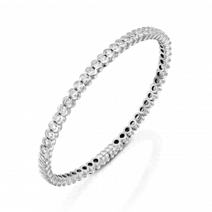 Women's Bracelets: Diamond Half Tennis Bangle - 0.06 BR1364.1.20.01