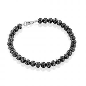 Men's Diamond Jewelry: Black Diamond Ball Bracelet - 6-6.5 Mm BR1770.1.04.01