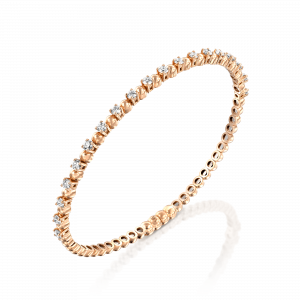 Gold Bracelets: Diamond Bangle BR6016.5.18.01