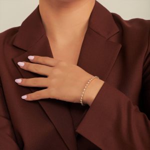 Gold Bracelets: Diamond Bangle BR6016.5.18.01