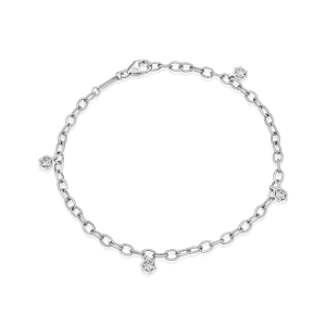 Women's Jewelry: 4 Diamond Links Bracelet BR8025.1.05.01