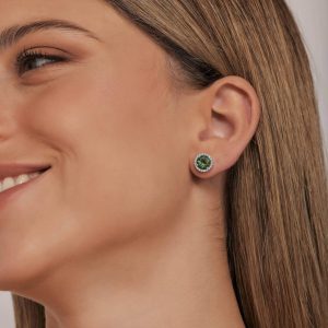 Stud Earrings: Tourmaline Diamonds Diana Earrings EA2505.1.23.66