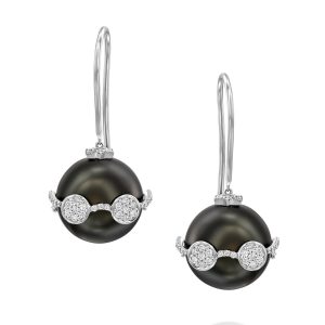 Outlet Earrings: עגילי פנינה דיסקו סטאר EA6033.1.08.15