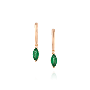 Emerald-Jewelry: Jordan Emeralds Drop Earrings EA6070.5.16.27