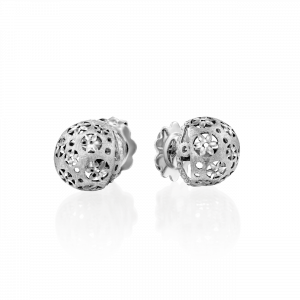 Outlet Earrings: עגילי אונגרי פרחי זהב EORB1128