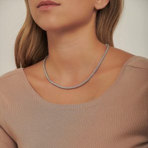 Diamond Necklaces and Pendants: Riviera Tennis Necklace - 0.06 NE0003.1.36.01