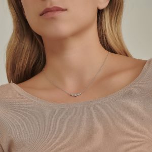 Women's Necklaces and Pendants: 7 Diamond Wings Necklace NE1400.1.13.01