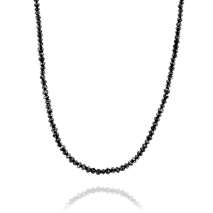 Men's Diamond Jewelry: Black Diamond Necklace NE1705.1.45.02