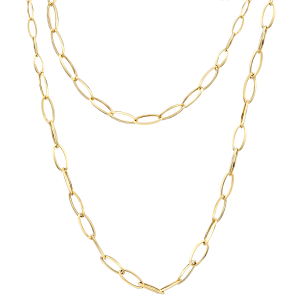 Gold Necklaces: Pure Links Chain - 65 Cm NE2002.0.00.00-65