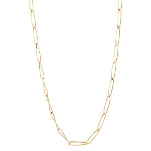 Gold Necklaces: Pure Links Long Chain - 80 Cm NE2004.0.00.00-80