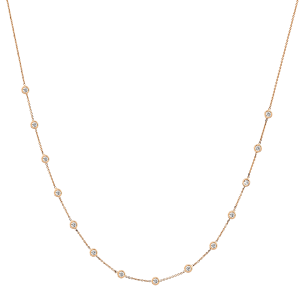 Diamond Pendants: 14 Diamond Necklace - 0.08 NE3691.5.17.01