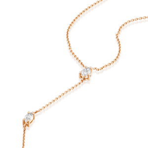 Diamond Pendants: 4 Diamond Lariat Necklace NE3820.5.14.01