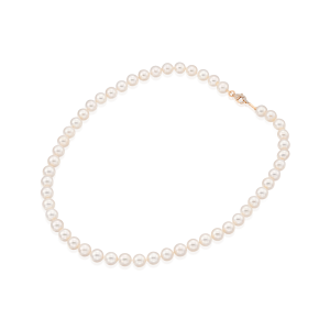 Diamond Necklaces and Pendants: 7.5-8 MM Pearls Necklace NE5818.5.04.01