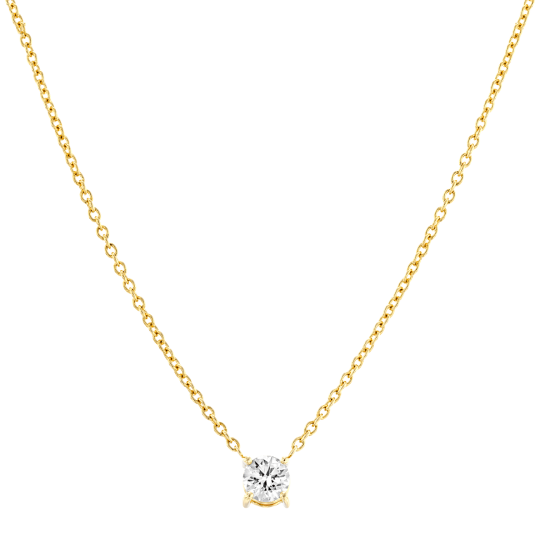 1 Carat Diamond Pendant Halo Pave Set Necklace 18K Gold - Beautiful Gems  and Jewellery