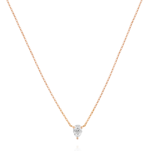Gifts for the Bride: Pear Shape Diamond Necklace - 0.35 Carat PE0310.5.07.01