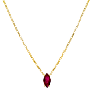 Gifts for New Moms: Jordan Ruby Necklace PE0388.0.13.26