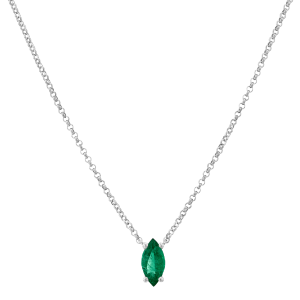 Gifts Under $1,250: Jordan Emerald Necklace PE0388.1.13.27
