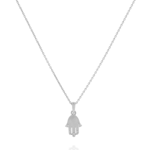 Women's Diamond Jewelry: Hamsa 5 Diamonds Mini Pendant PE2311.1.01.01