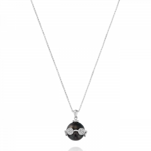 Pearl Jewelry: Black Pearl Diamonds Pendant PE4250.1.04.01
