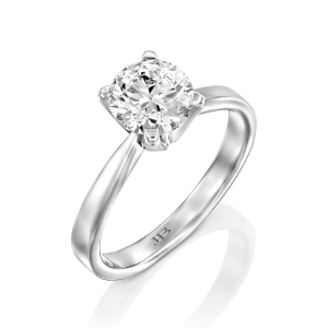 Women's Rings: Engagment Martini Diamond Ring - 1.0 Carat RI0008.1.17.01