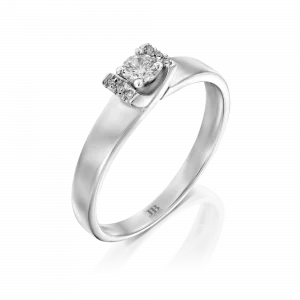 טבעות אירוסין: טבעת יהלומים - 0.2 קראט RI0706.1.04.01