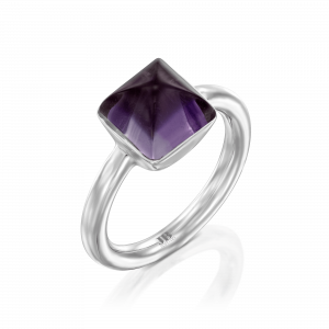 Gemstone Rings: Amethyst Stone Ring RI0709.1.23.32