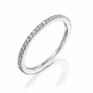 טבעות לאישה: טבעת איטרניטי יהלומים - 0.01 RI1060.1.10.01