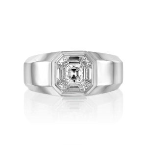 Women's Jewelry: Diamond Signet Ring RI2406.1.17.01
