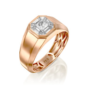 טבעות חותם: טבעת חותם יהלומים RI2406.5.17.01