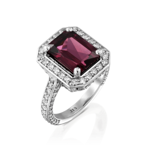 טבעות לאישה: טבעת דיאנה גארנט יהלומים RI2521.1.30.18