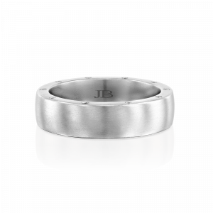Men's Wedding Rings: Platinum Diamond Ring RI31546