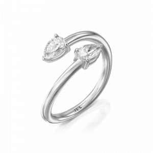 טבעות: טבעת טיפות יהלומים RI3700.1.12.01